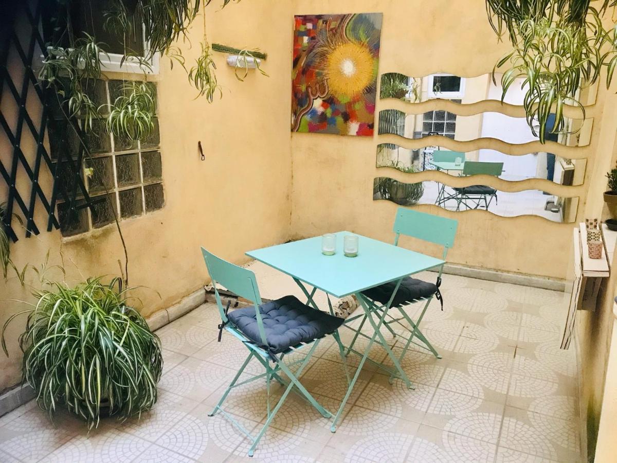 "Les Joncs" Cosy 2 Pieces Cour Intimiste A 5 Min Des Halles ! Apartment Sete Luaran gambar