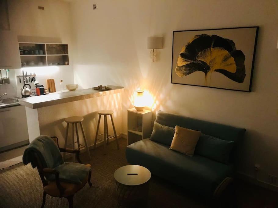 "Les Joncs" Cosy 2 Pieces Cour Intimiste A 5 Min Des Halles ! Apartment Sete Luaran gambar