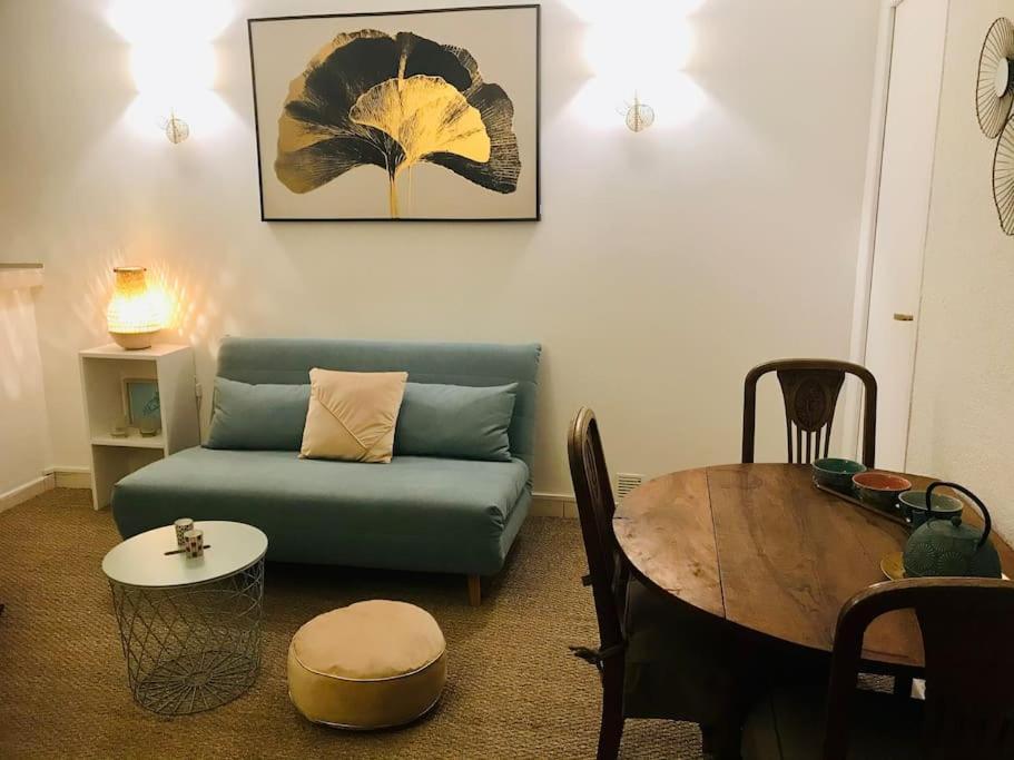 "Les Joncs" Cosy 2 Pieces Cour Intimiste A 5 Min Des Halles ! Apartment Sete Luaran gambar